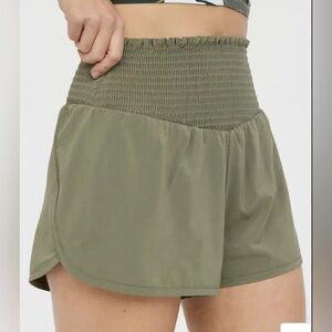 Offline by Aerie Real Me Smocked Running Shorts